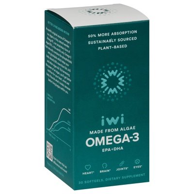 Iwi Algae Epa/Dha Omega-3 30 Sgel [UNFI #40125] T
