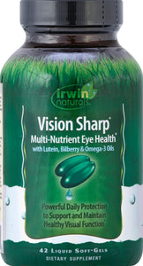 Irwin Naturals Vision Sharp Eye Multi 42 Sgel [UNFI #58323] T