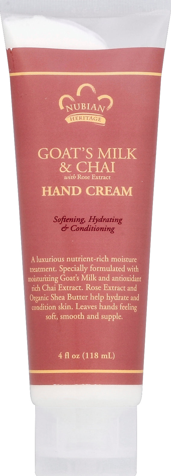 Nubian Heritage Goat Milk & Chai 4 OZ [UNFI #05486] T