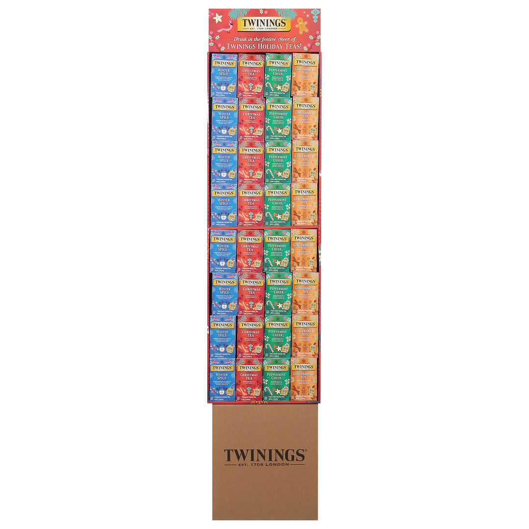 Twinings Holiday Seasonal 4 Flavor 60/20 Bg [UNFI #70329]