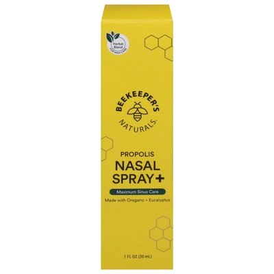 Beekeepers Naturals Propolis Plus Nasal Spray 1 Oz [UNFI #27139] T