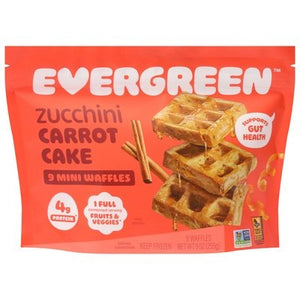 Evergreen Zucchini Carrot Cake 8/9 Oz [UNFI #43693]