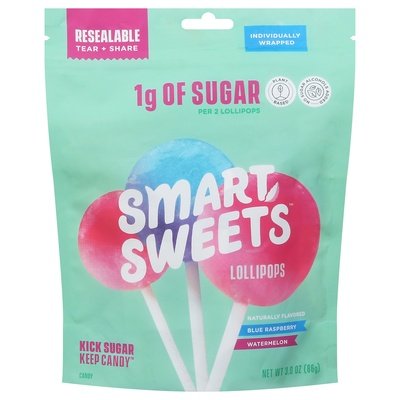 Smartsweets Watermelon Blue Raspberry 10/3 Oz [UNFI #43083]