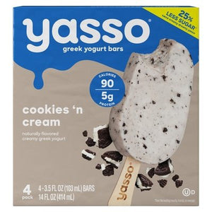Yasso Cookies N Cream 8/4/3.5Oz [UNFI #03000]