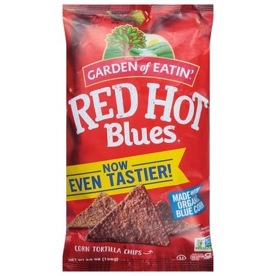 Garden Of Eatin Red Hot Blue Tortilla Chips 12/5.5 Oz [UNFI #73531]