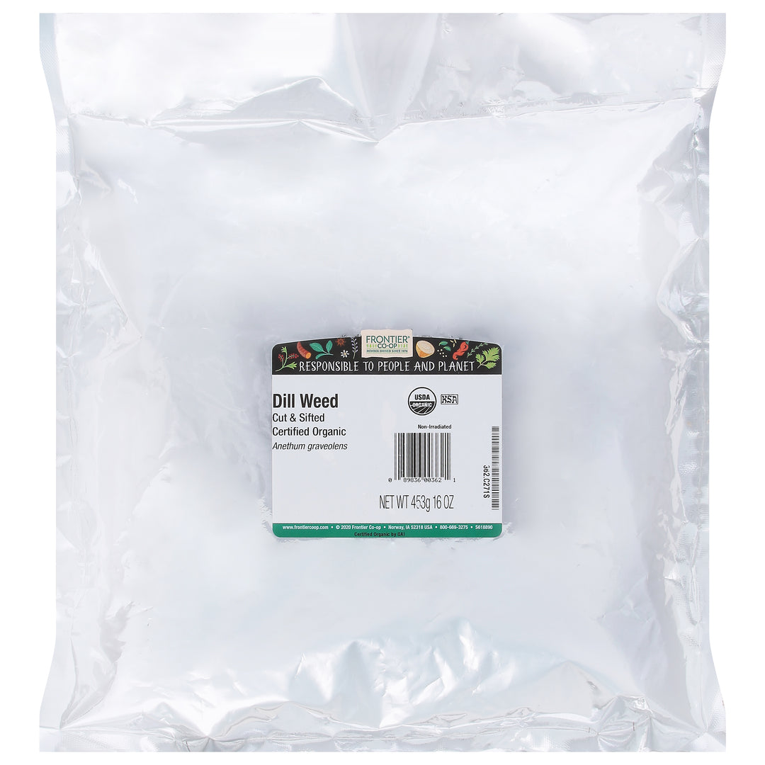 Frontier Nat Prod Co-op Dill Weed C/S 1 Lb [UNFI #28325]