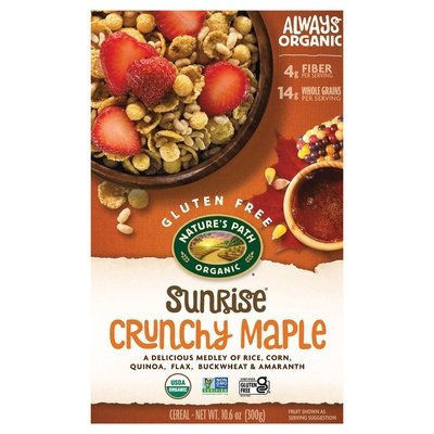 Natures Path Crunchy Maple Sunrise 12/10.6 Oz [UNFI #32975]