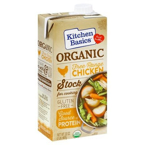 Kitchen Basics Free-Range Chicken 12/32 Oz [UNFI #85297]