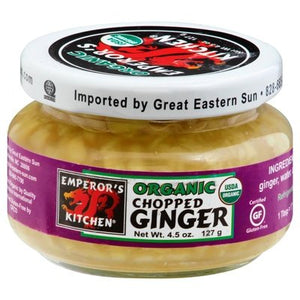 Emperors Kitchen Ginger Chopped 12/4.5 Oz [UNFI #33775]