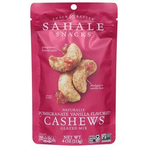Sahale Snacks Cashews With Pomegranate & Vanilla 6/4 Oz [UNFI #60288]