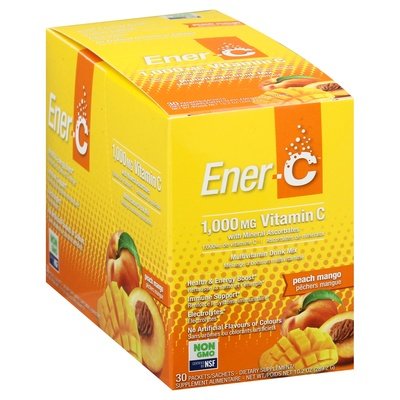 Ener-C Peach Mango Vitamin C Mix 30 Pkt [UNFI #40398] T