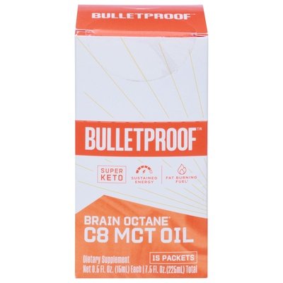 Bulletproof Brain Octane Oil Go Pack 15/.5 Oz [UNFI #30021] T
