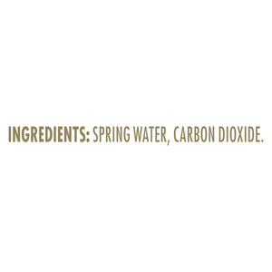 Saratoga Sparkling Spring Water 12/28 Oz [UNFI #56506]