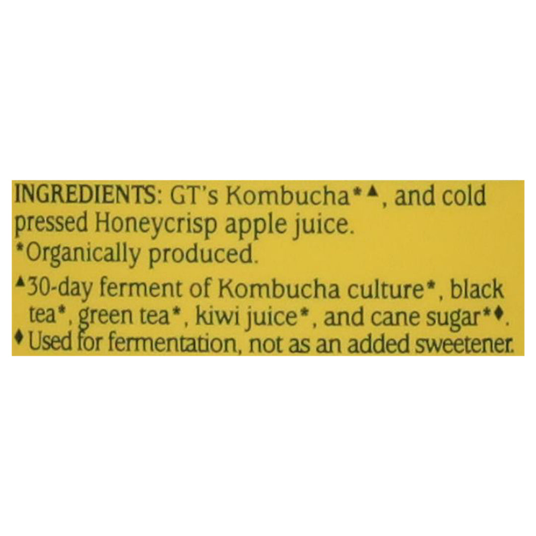Gts Kombucha Honeycrisp Synergy 12/16 Oz [UNFI #31569]