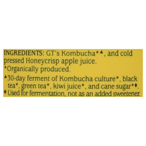Gts Kombucha Honeycrisp Synergy 12/16 Oz [UNFI #31569]