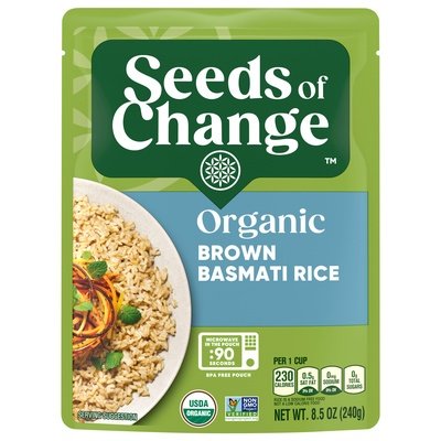 Seeds Of Change Rishikesh Brown Basmati 12/8.5 Oz [UNFI #38931]