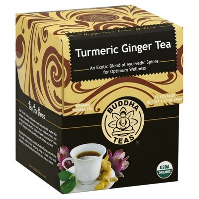 Buddha Teas Turmeric Ginger 6/18 Bag [UNFI #59780]