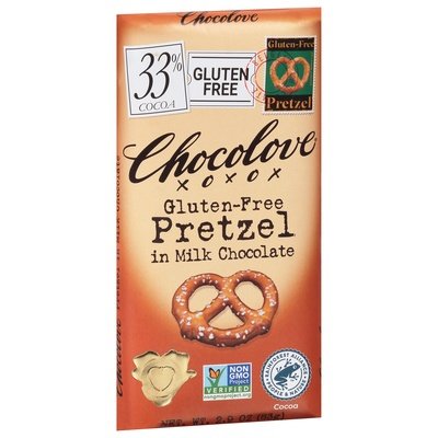 Chocolove Pretzel In Milk Chocolate 12/2.9 Oz [UNFI #27690]