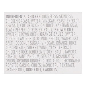 Kevins Natural Orange Chicken 8/9.5 Oz [UNFI #30631]
