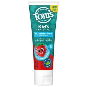 Toms Of Maine Silly Straw Fluoride-Free 6/5.1 Oz [UNFI #17015] T