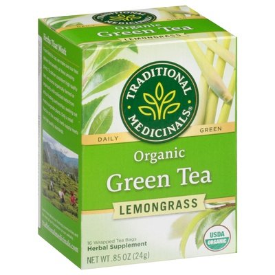 Traditional Medicinals Green Tea With Lemongrass 6/16 Bag [UNFI #29039] T
