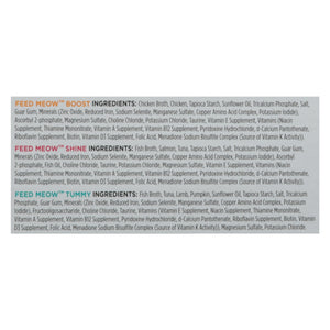I And Love And You Feed Meow Variety Pack 12Pk 3Flv 2/3 Oz [UNFI #38082] T