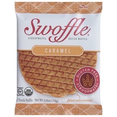 Swoffle Caramel Filled Gf 16/1.16 Oz [UNFI #48480]