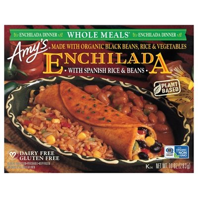 Amys Black Bean Enchilada 12/10 Oz [UNFI #77361]