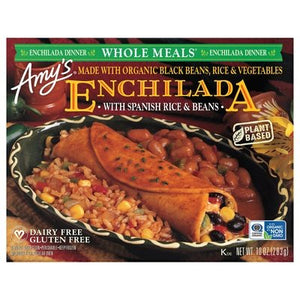 Amys Black Bean Enchilada 12/10 Oz [UNFI #77361]