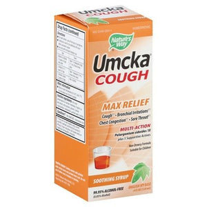 Natures Way Umcka Cough Max Relief 4 Oz [UNFI #46729] T
