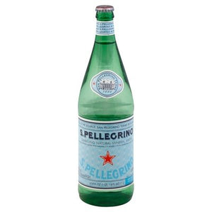 San Pellegrino Mineral Water Glass 12/1 Ltr [UNFI #27202] T