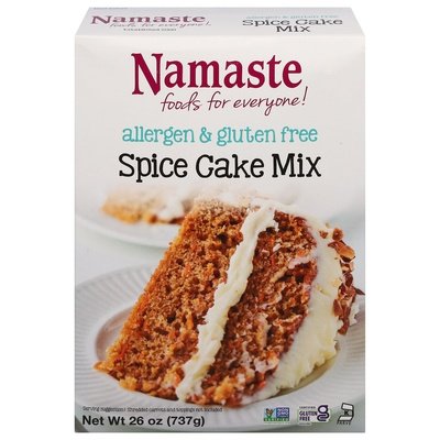 Namaste Foods Spice Cake (W/Carrot Cake Option) 6/26 Oz [UNFI #29441]
