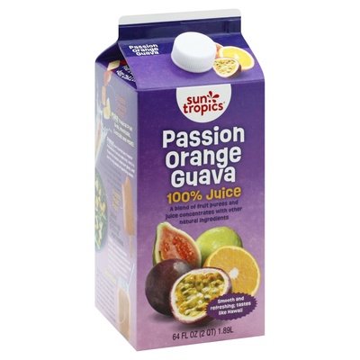 Sun Tropics Passion Orange Guava 8/64 Oz [UNFI #11311]