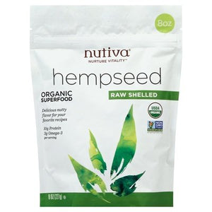 Nutiva Hempseeds Shelled Pouch 6/8 Oz [UNFI #65255]