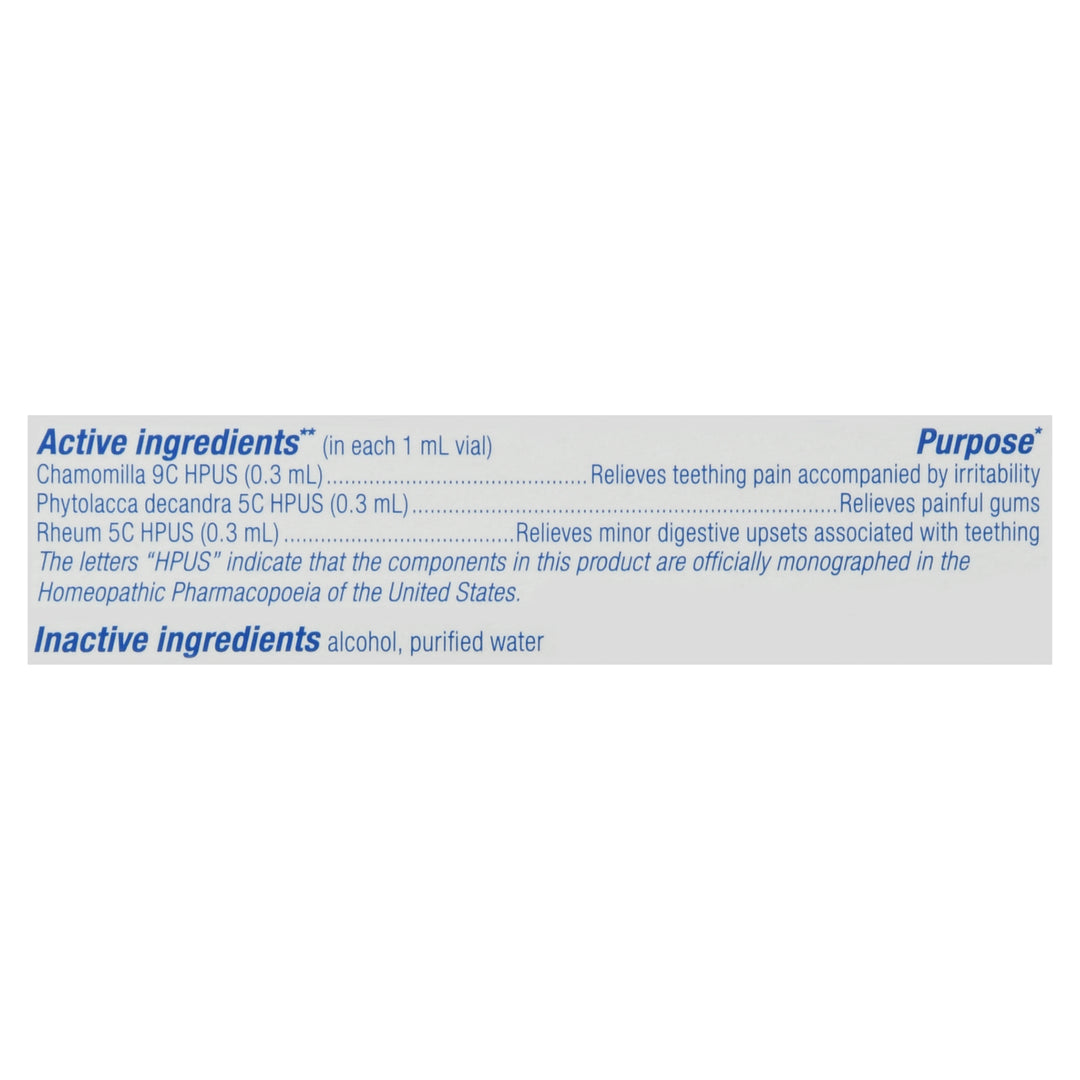 Boiron Camilia 30 Dose 30 Ct [UNFI #40867] T