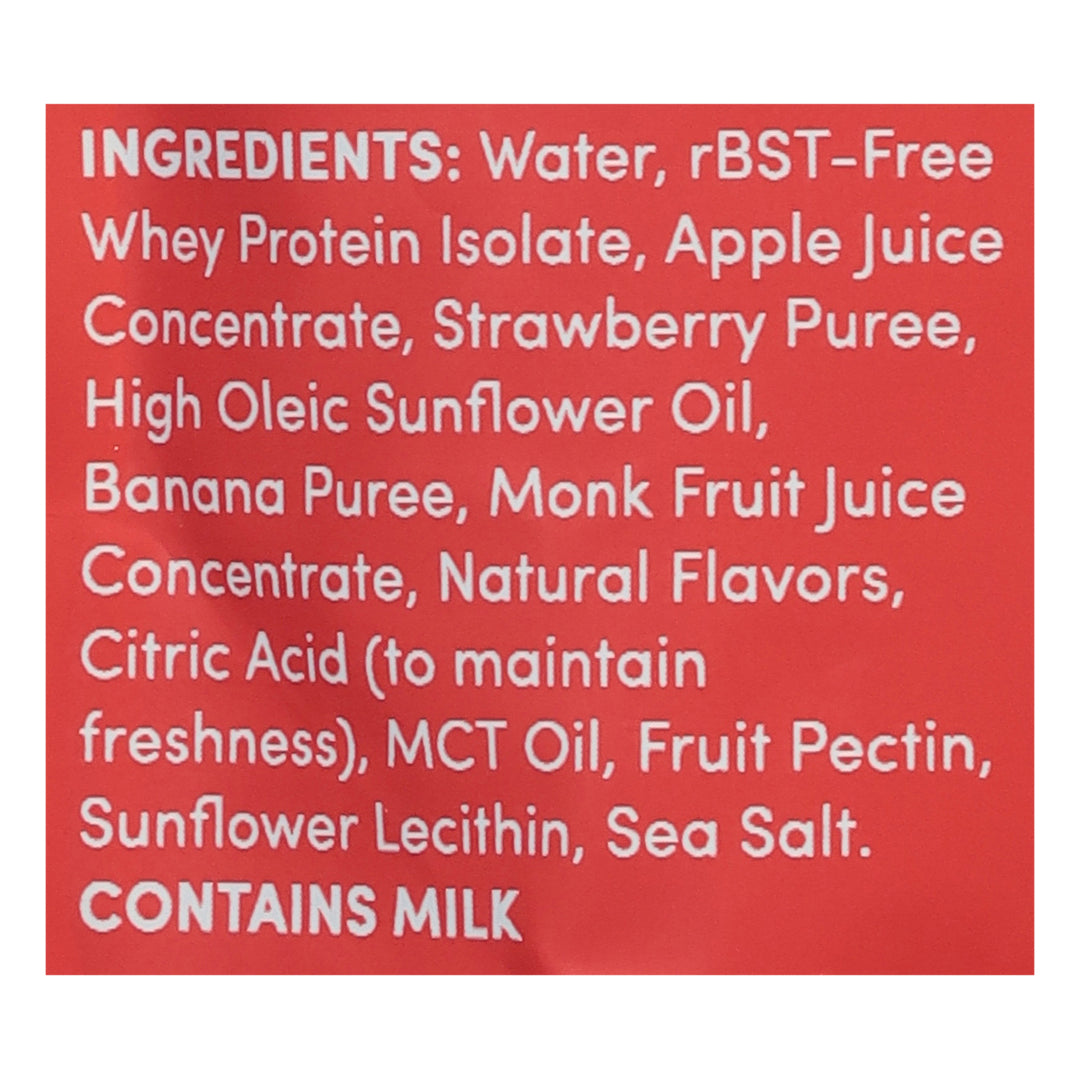 Designer Wellness Strawberry Banana Smoothie 6/4.2 Oz [UNFI #32150]