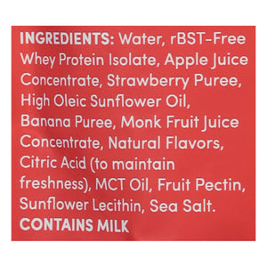 Designer Wellness Strawberry Banana Smoothie 6/4.2 Oz [UNFI #32150]