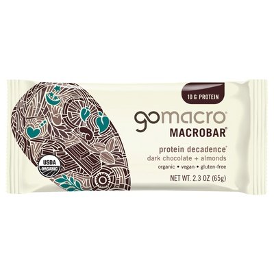 Gomacro Dark Chocolate And Almonds 12/2.3 Oz [UNFI #46583]