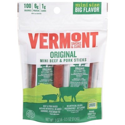 Vermont Smoke & Cure Beef And Pork 8/6/.5 Oz [UNFI #12674]