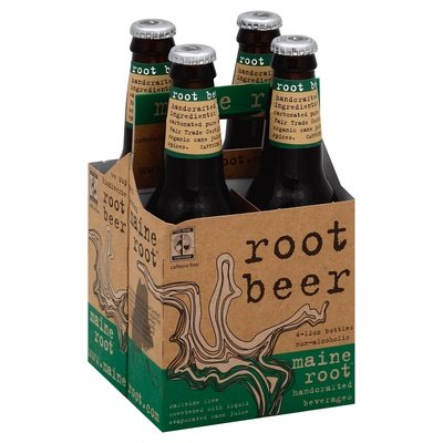 Maine Root Root Beer 6/4/12 Oz [UNFI #63467] T