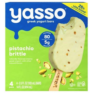 Yasso Pistachio Brittle 8/4/3.5 Oz [UNFI #32107]