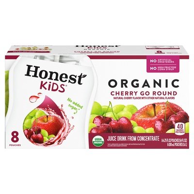 Honest Kids Cherry Go Round 4/8/6.75 Oz [UNFI #18460]