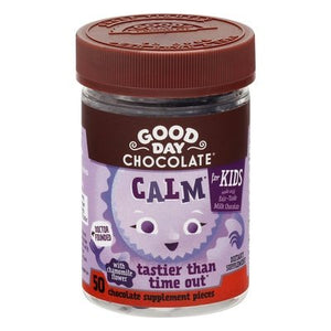 Good Day Chocolate Kids Calm Supplement 50 Tab [UNFI #13803] T