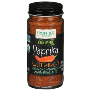 Frontier Nat Prod Co-op Paprika Ground 2.1 Oz [UNFI #28431]