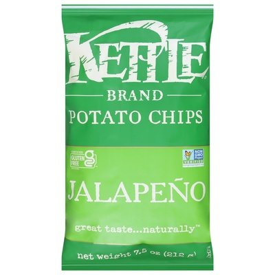 Kettle Brand Jalapeno 12/7.5 Oz [UNFI #25275]