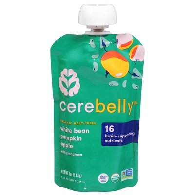 Cerebelly White Bean Pumpkin Apple 6/4 Oz [UNFI #43365]