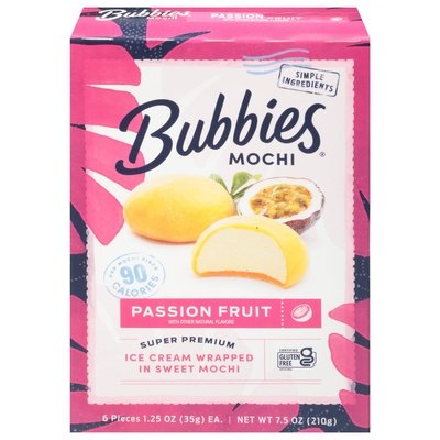 Bubbies Hawaii Passion Fruit 8/7.5 Oz [UNFI #08365]