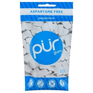 Pur Gum Peppermint 55 Pcs 12/2.72 Oz [UNFI #09789]