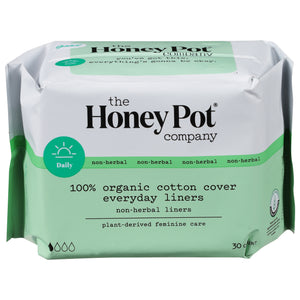 The Honey Pot Everyday Pantiliners 30 Ct [UNFI #44064] T