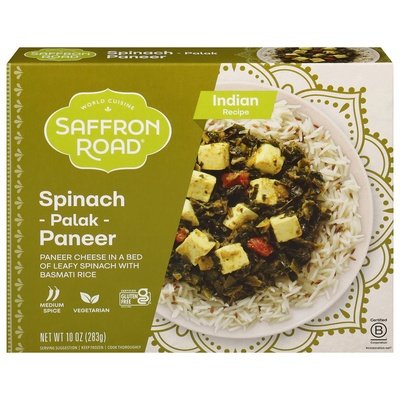 Saffron Palak Paneer 8/10 OZ [UNFI #11579]